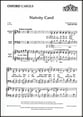 Nativity Carol SATB choral sheet music cover